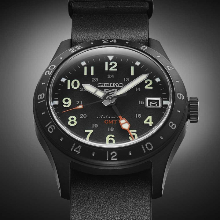 SEIKO 5 SSK025K1 GMT Field