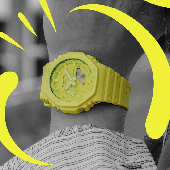 G-SHOCK GA-2100-9A9ER Tone on Tone