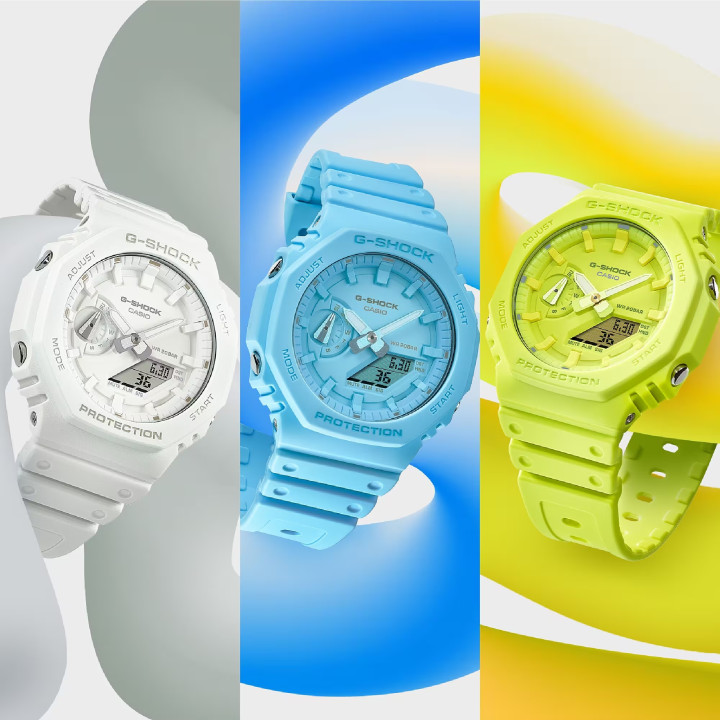 G-SHOCK GA-2100-7A7ER Tone on Tone
