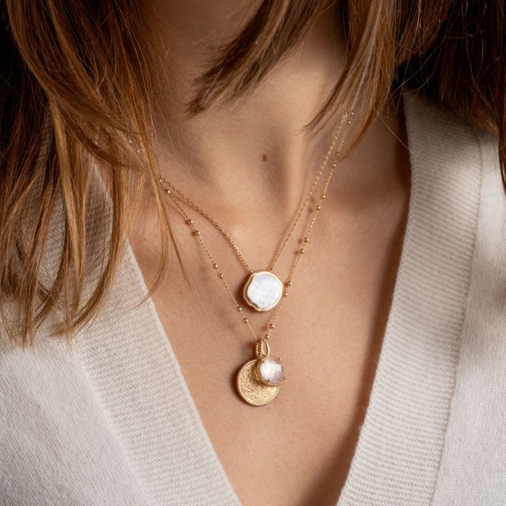 Ana et Cha Collier NINON Nacre