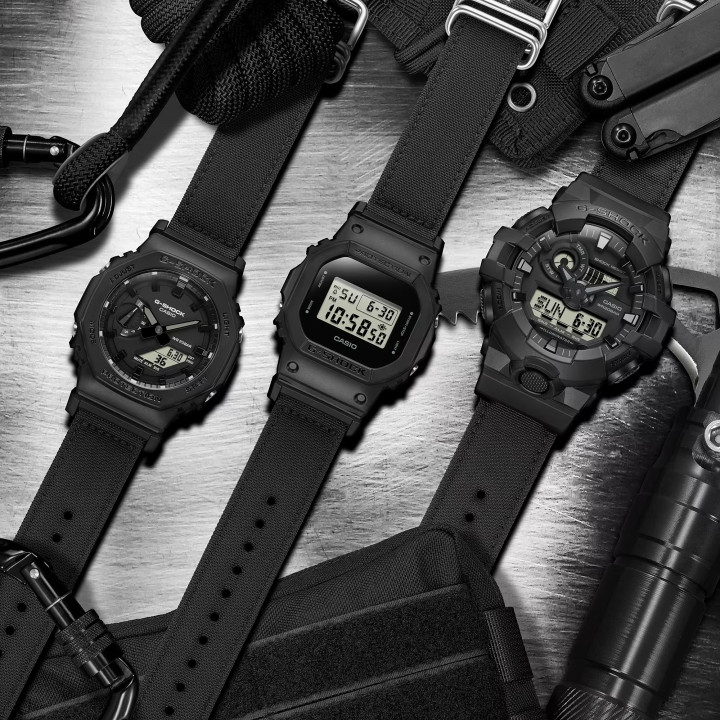 G-SHOCK GA-700BCE-1AER Black Cordura Eco