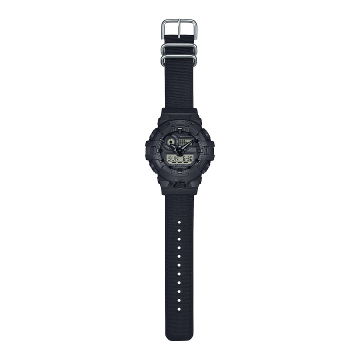 G-SHOCK GA-700BCE-1AER Black Cordura Eco