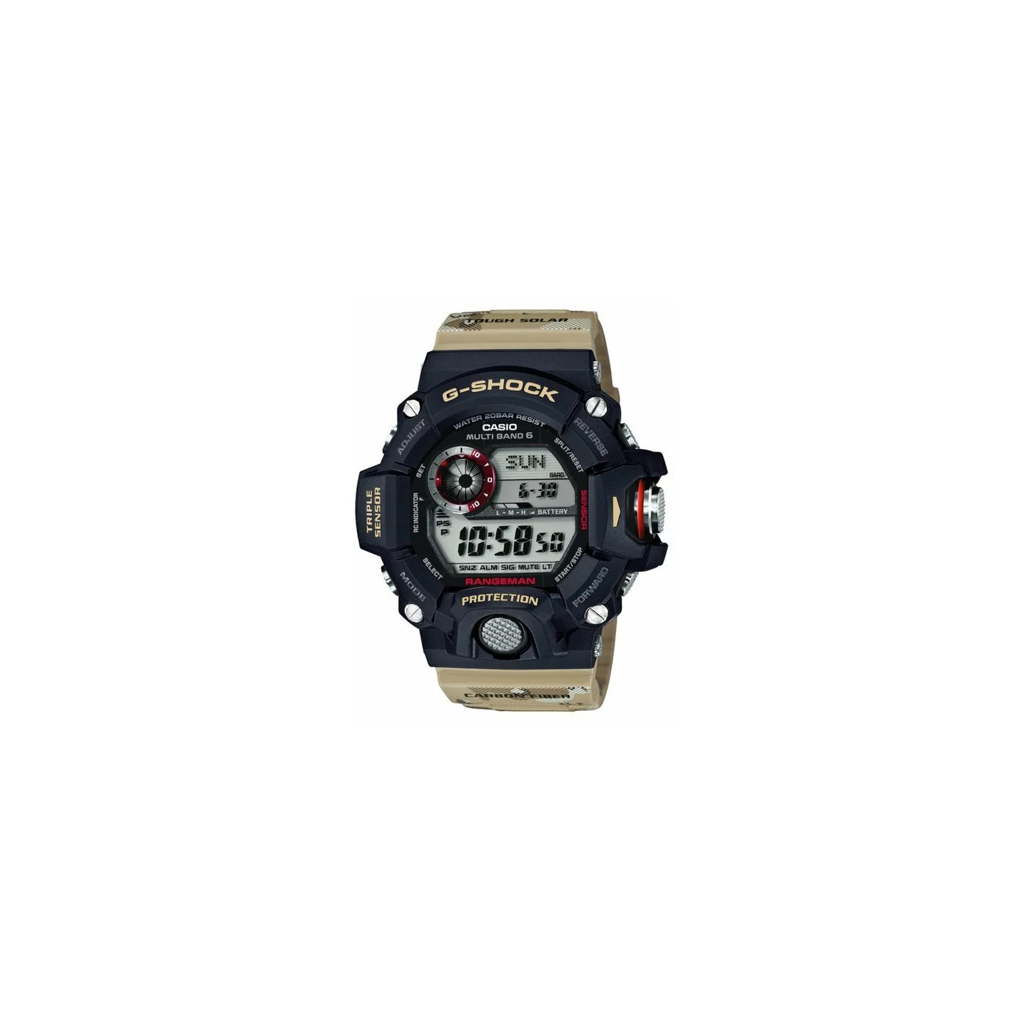 G-SHOCK GW-9400-1 CUSTOM DCJ-1 Carbon Fiber