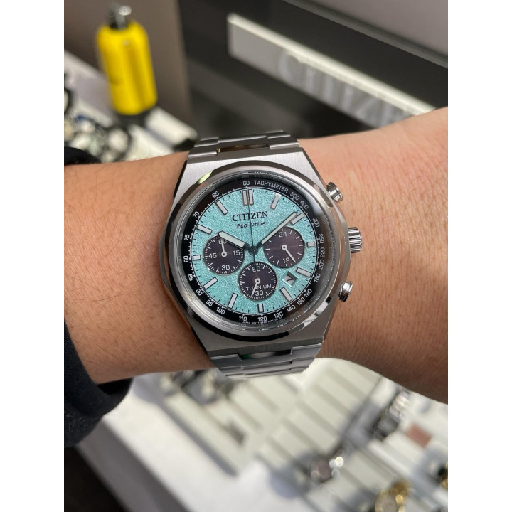 CITIZEN Chronograph CA4610-85M Super Titanium Eco-Drive