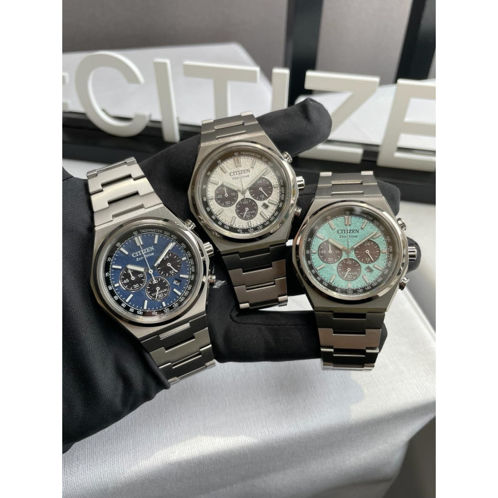 CITIZEN Chronograph CA4610-85M Super Titanium Eco-Drive