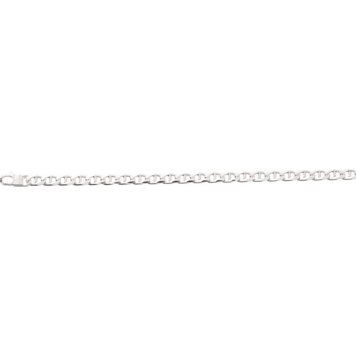 Bracelet Maille Marine Argent 19cm