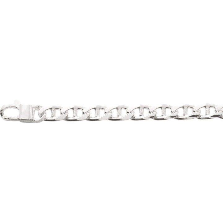 Bracelet Maille Marine Argent 19cm