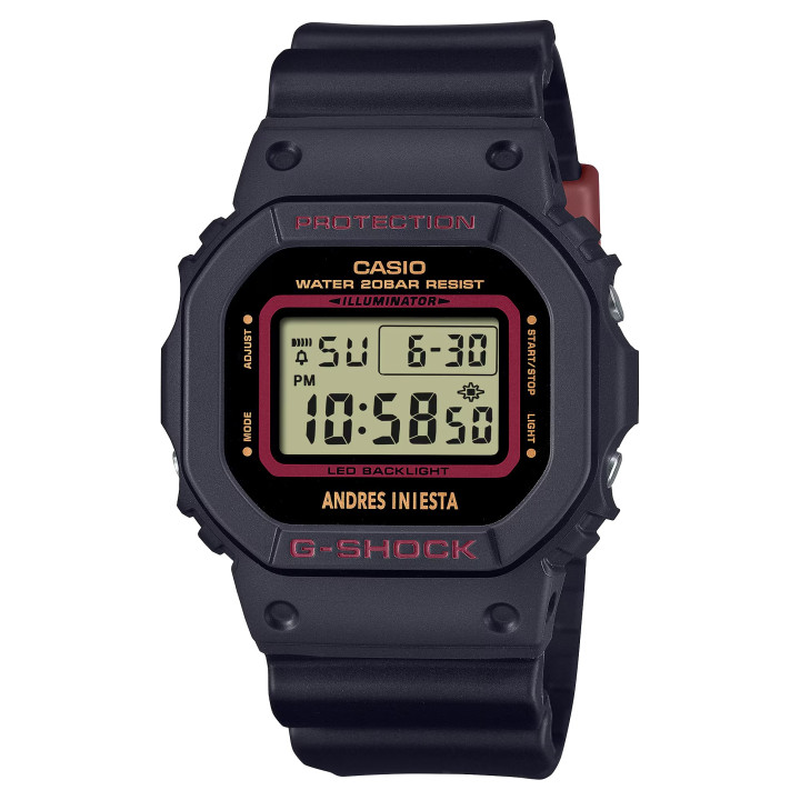 G-SHOCK Andres Iniesta DW-5600AI-1ER  Edition Limitée