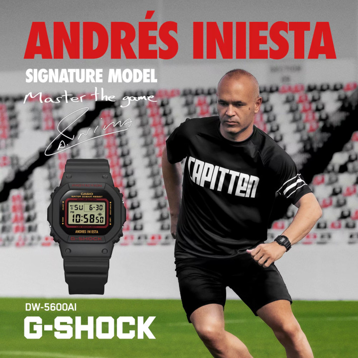 G-SHOCK Andres Iniesta DW-5600AI-1ER  Edition Limitée