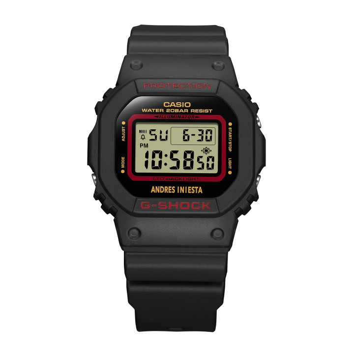 G-SHOCK Andres Iniesta DW-5600AI-1ER  Edition Limitée