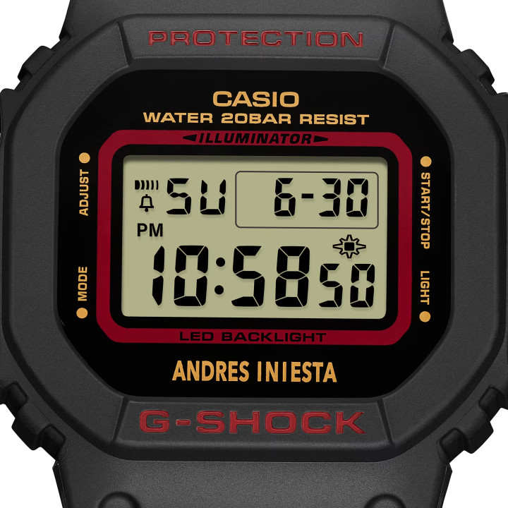 G-SHOCK Andres Iniesta DW-5600AI-1ER  Edition Limitée