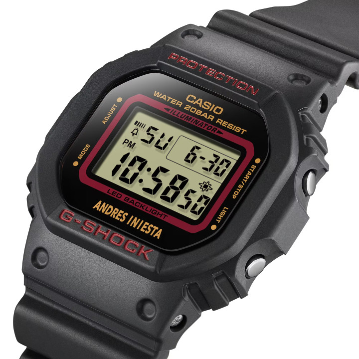 G-SHOCK Andres Iniesta DW-5600AI-1ER  Edition Limitée
