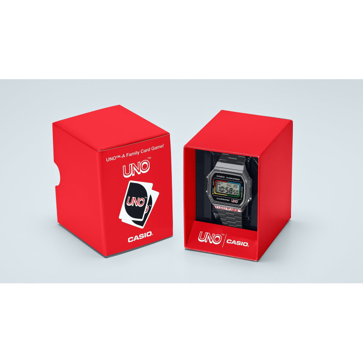 Casio Vintage x UNO A168WEUC-1AER Edition Limitée