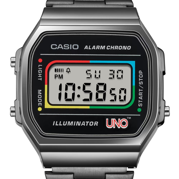 Casio Vintage x UNO A168WEUC-1AER Edition Limitée