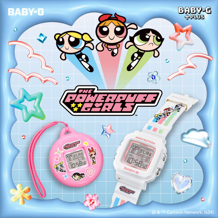 BABY-G＋PLUS THE POWERPUFF GIRLS BGD-10KPP-7