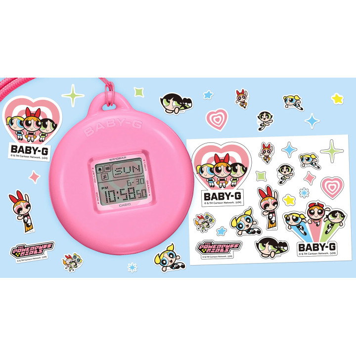 BABY-G＋PLUS THE POWERPUFF GIRLS BGD-10KPP-7