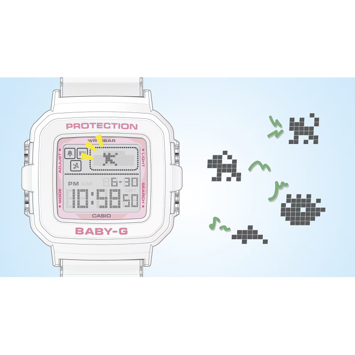 BABY-G＋PLUS THE POWERPUFF GIRLS BGD-10KPP-7