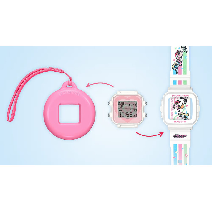 BABY-G＋PLUS THE POWERPUFF GIRLS BGD-10KPP-7