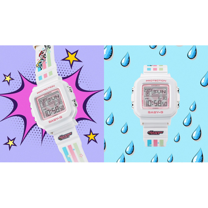 BABY-G＋PLUS THE POWERPUFF GIRLS BGD-10KPP-7