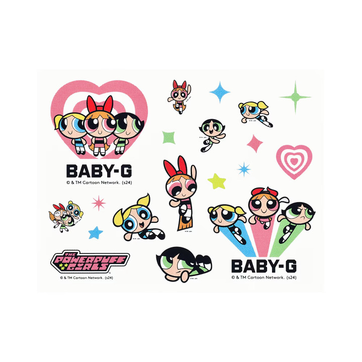 BABY-G＋PLUS THE POWERPUFF GIRLS BGD-10KPP-7
