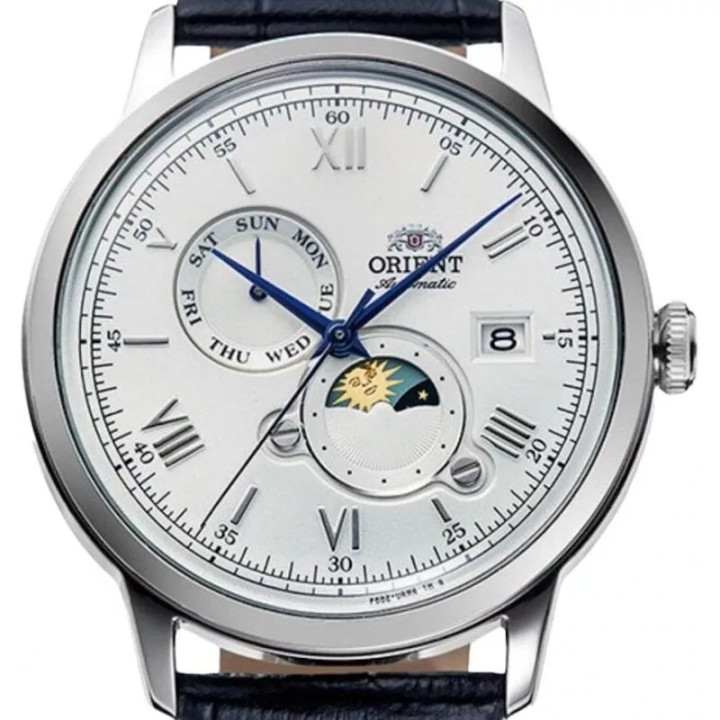 ORIENT Bambino V9 Sun & Moon 41.5mm RA-AK0802S