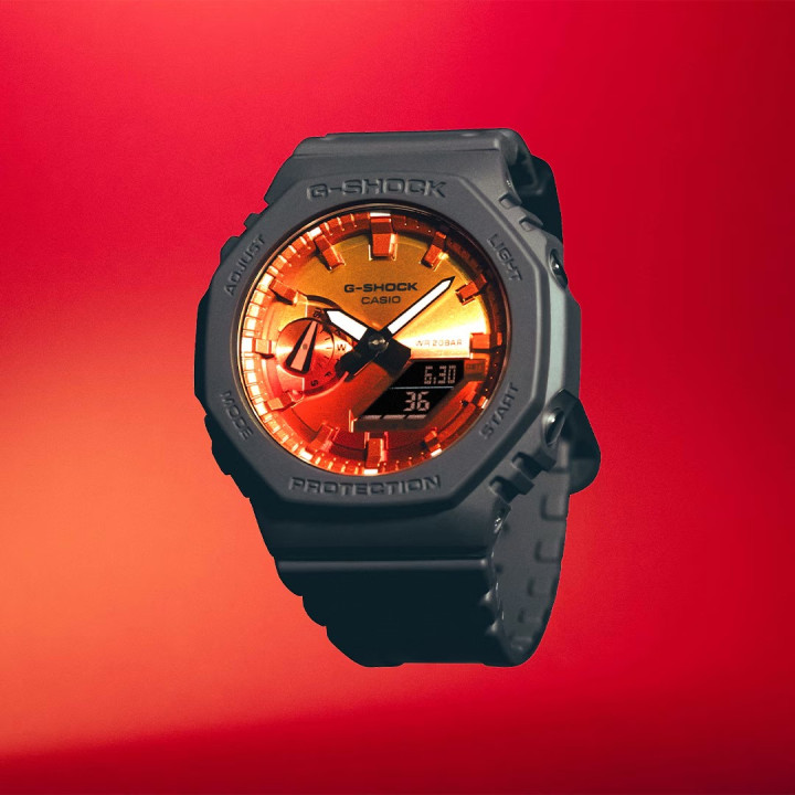 G-SHOCK GA-2100FL-8AER Flame Inside