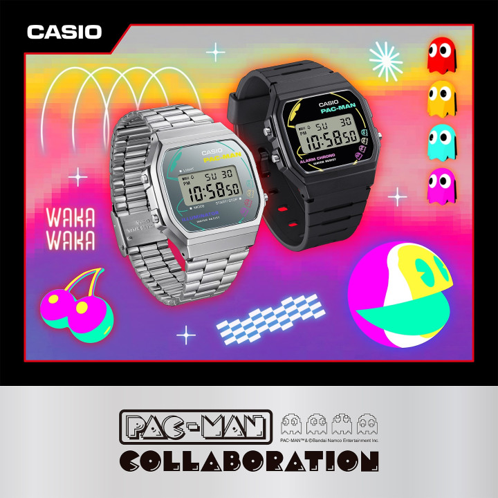 CASIO Vintage x PAC-MAN A168WEPC-7AER Edition Limitée