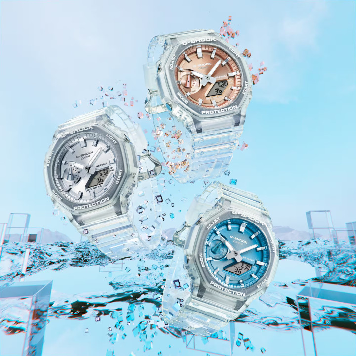 G-SHOCK GA-2100BM-7A2ER BRIGHT METALLIC