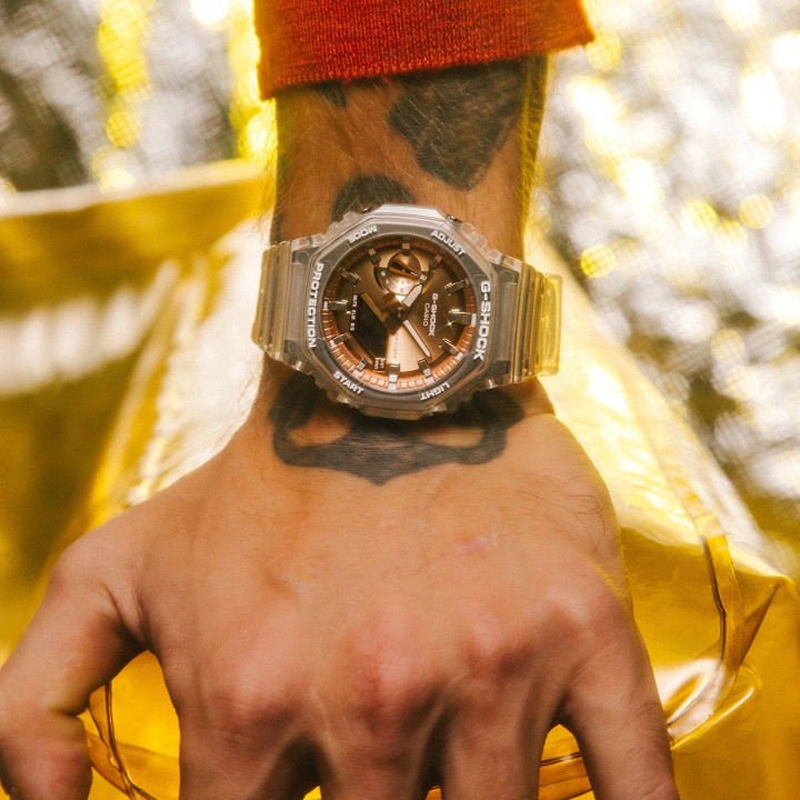 G-SHOCK GA-2100BM-7A5ER BRIGHT METALLIC