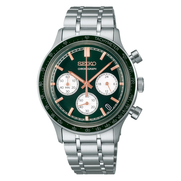 SEIKO Chronographe SSB481P1