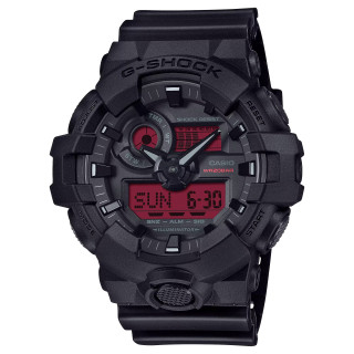 G-SHOCK GA-700BBR-1AER Black and Bold Red