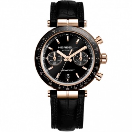 HERBELIN NEWPORT 256TRCN14 CHRONOGRAPHE HERITAGE
