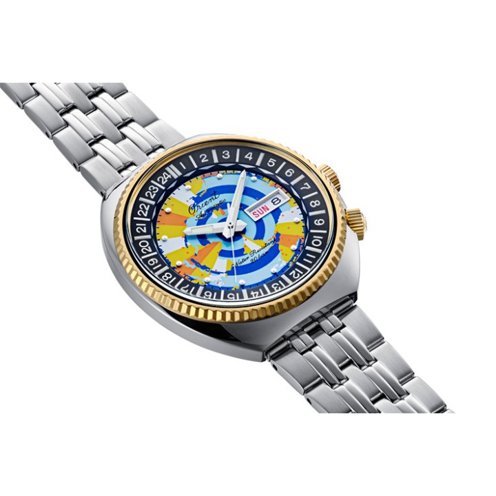 ORIENT Mako 40 World Map 75th anniversary Edition Limitée RA-AA0E08Y