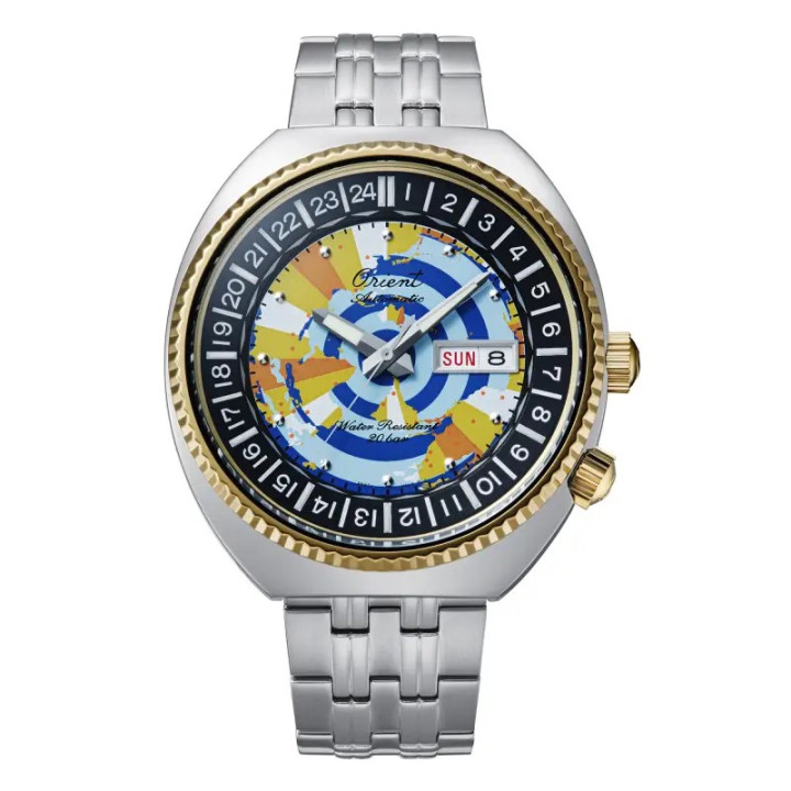 ORIENT Mako 40 World Map 75th anniversary Edition Limitée RA-AA0E08Y