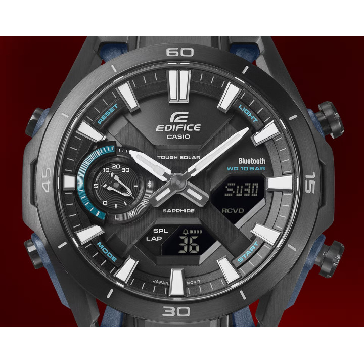 EDIFICE ECB-2300DC-1AEF SUSPENSION ARM DESIGN