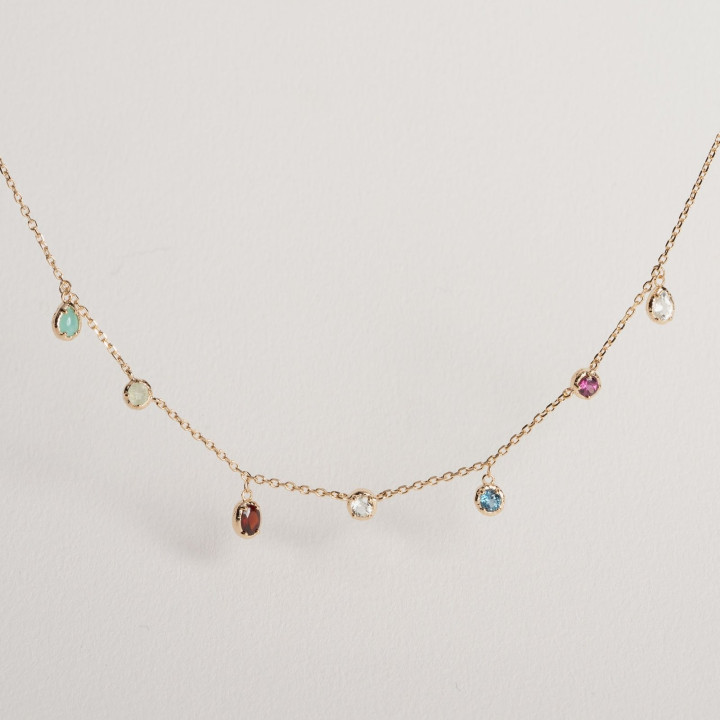 Ana et Cha Collier Lina