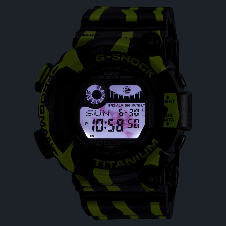 G-SHOCK FROGMAN GW-8200TPF-1ER Three-striped Poison Frog Edition Limitée