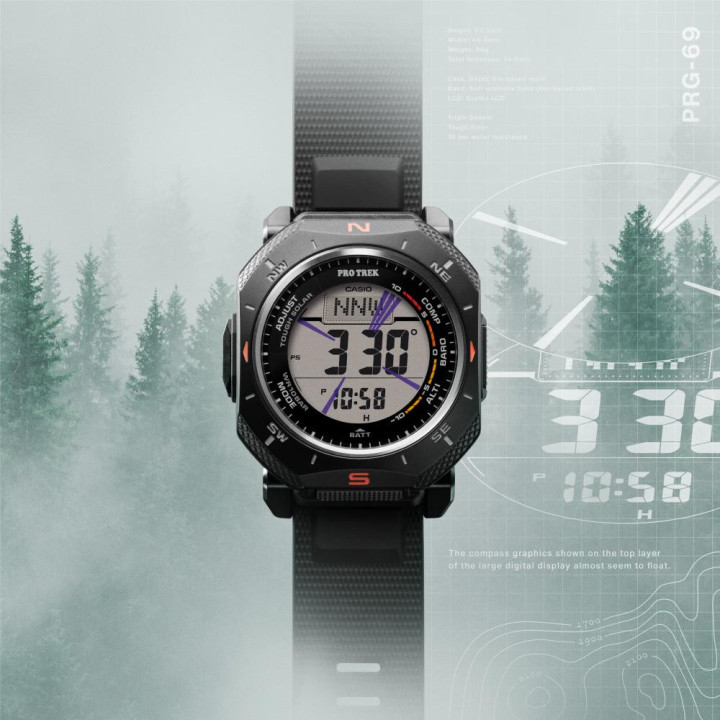 CASIO PRO TREK PRG-69-1ER Climber Line