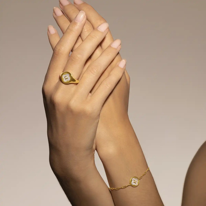 Charles Garnier Bracelet LEGEND argent dor‚