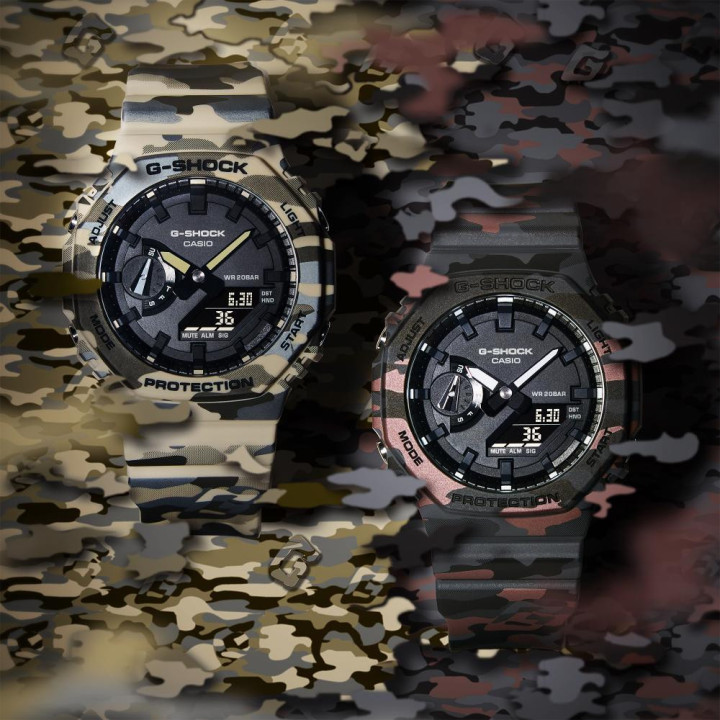 G-SHOCK GA-2100CM-5AER CAMOUFLAGE