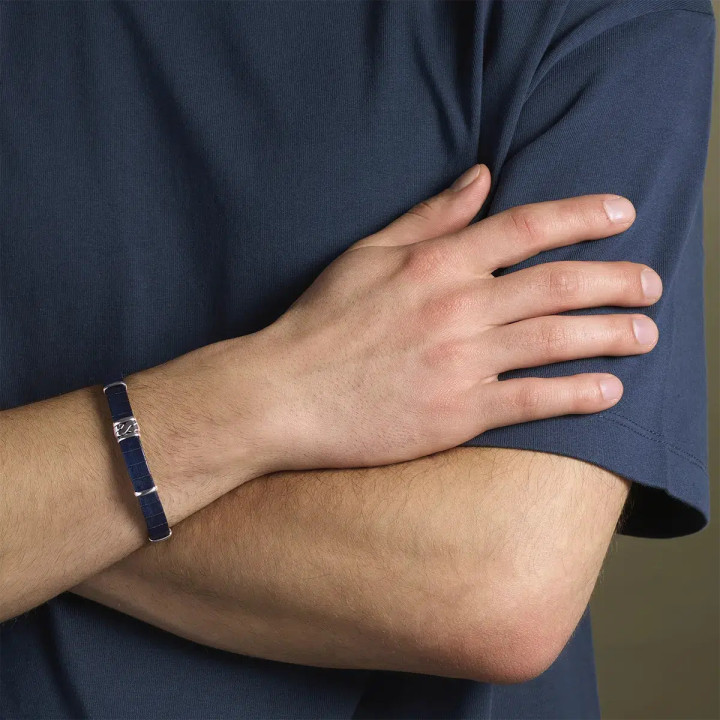 Bracelet JOURDAN SANGLE BLEU JH150205B