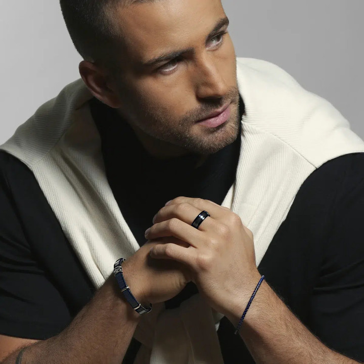 Bracelet JOURDAN SANGLE BLEU JH150205B