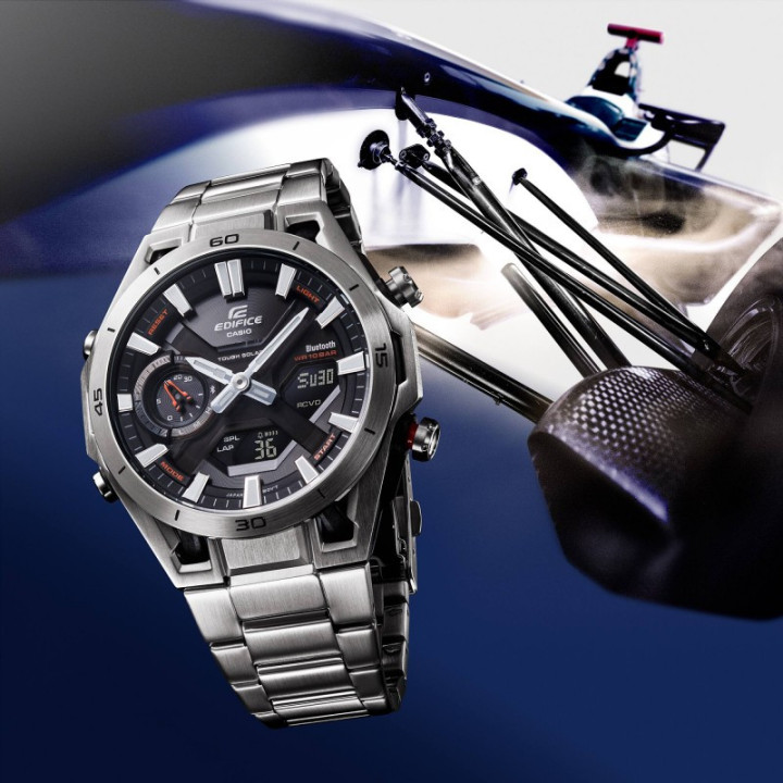 EDIFICE ECB-2300D-2AEF SUSPENSION ARM DESIGN