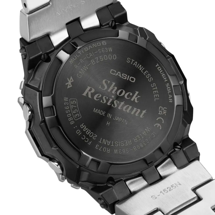 Montre G-SHOCK GMW-BZ5000D-1 Full Metal MIP | Solaire Bluetooth
