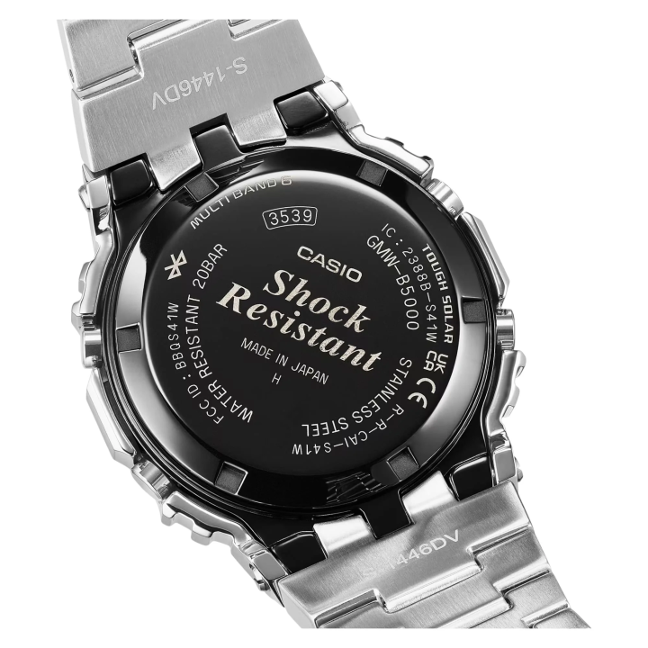 G-SHOCK GMW-B5000D-1C | Montre Full Metal Heritage Acier