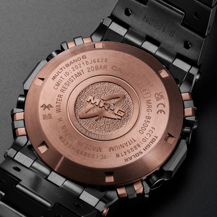 G-Shock MRG-B5000HT-1DR Hammertone | Édition Limitée 500 ex. monde