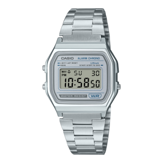 Casio Vintage A158WEA-7EF | Montre Rétro Acier Inoxydable