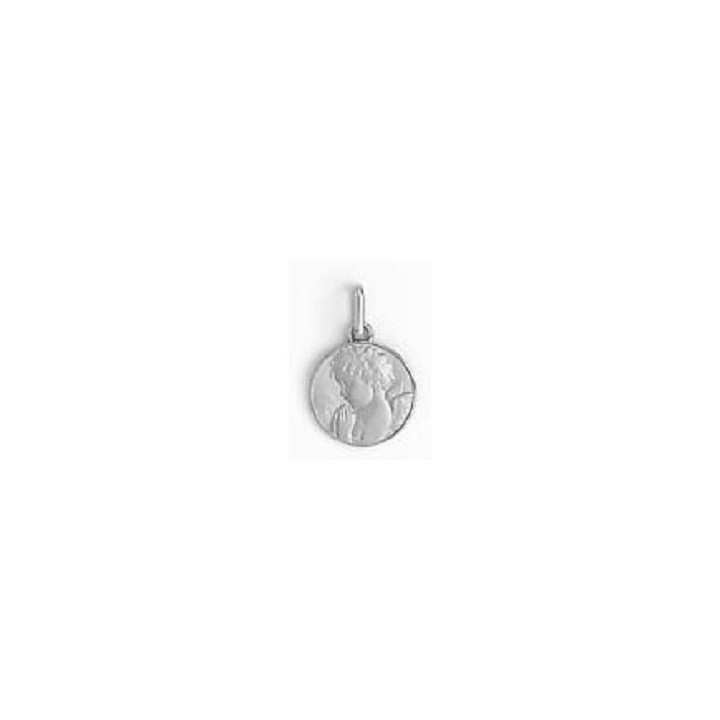 Pendentif Or blanc 18 ct - 750/1000  Ange