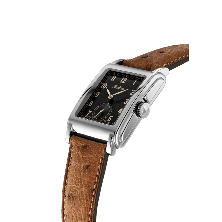 Montre ALPINA Alpiner Heritage Carrée | AL-530BA3C6 | Automatique | Édition 140 ans