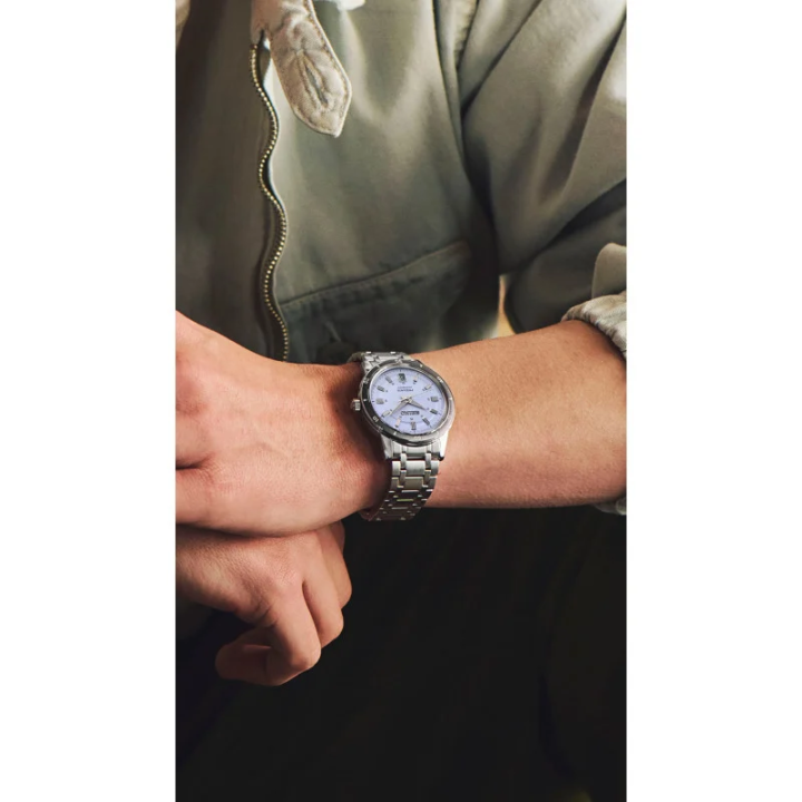 Seiko Presage SRPL73J1 Style 60's | Automatique Gris-Bleu